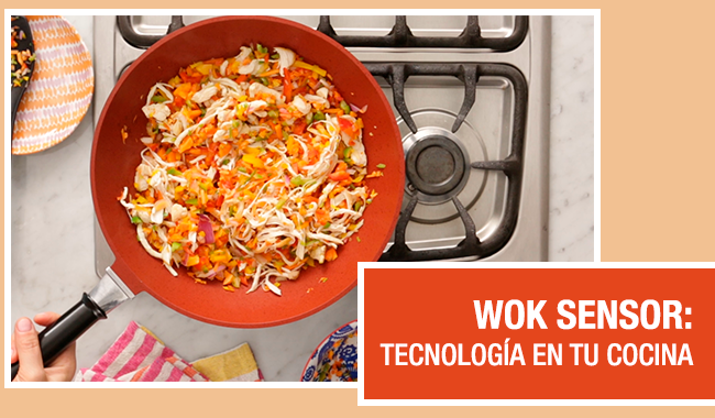 Las mejores comidas livianas se hacen en el Wok Sensor